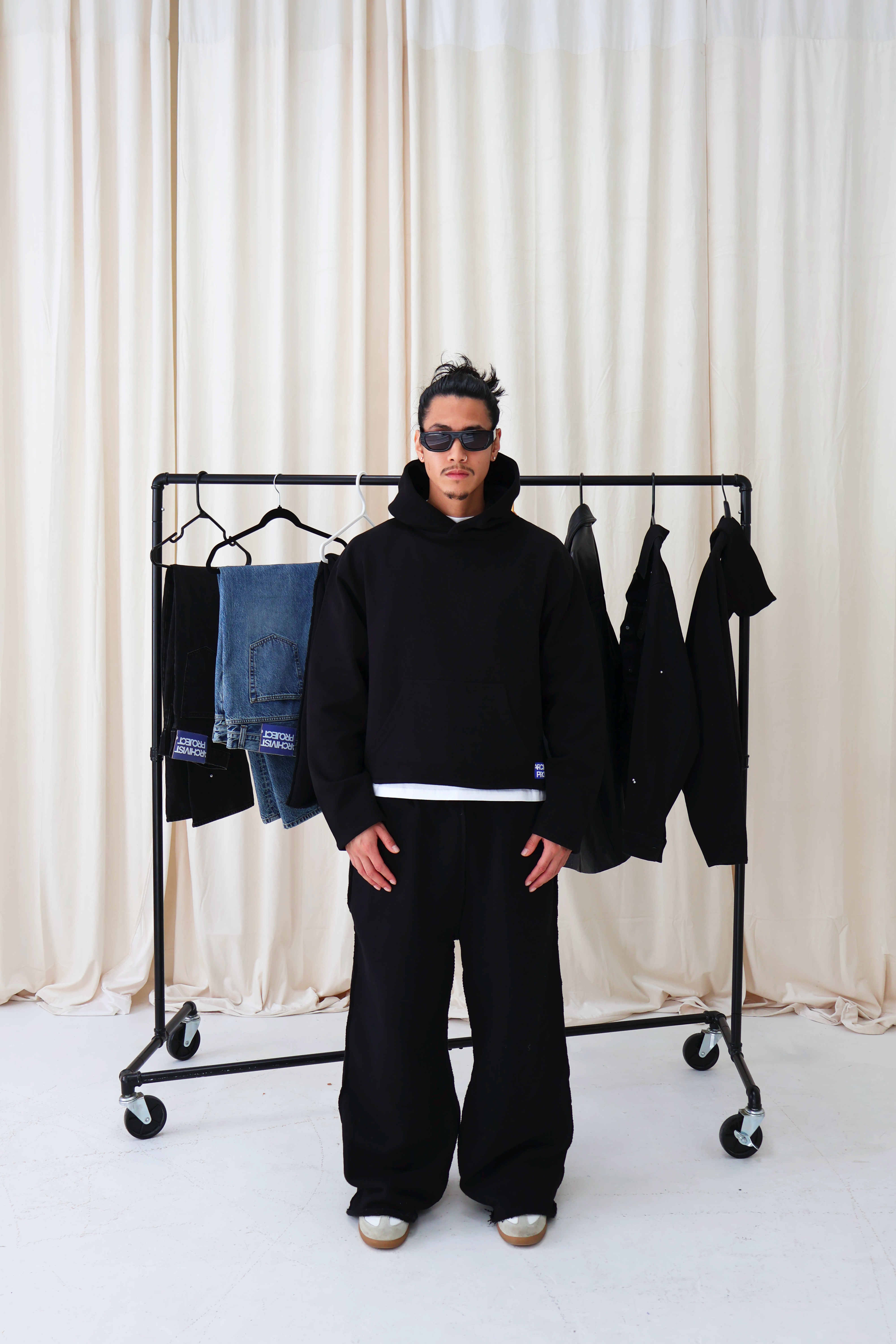 Black Puzzle sweatpants
